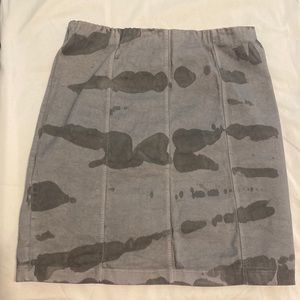 South Moon Under XS Grey Patterned Skirt Worn once